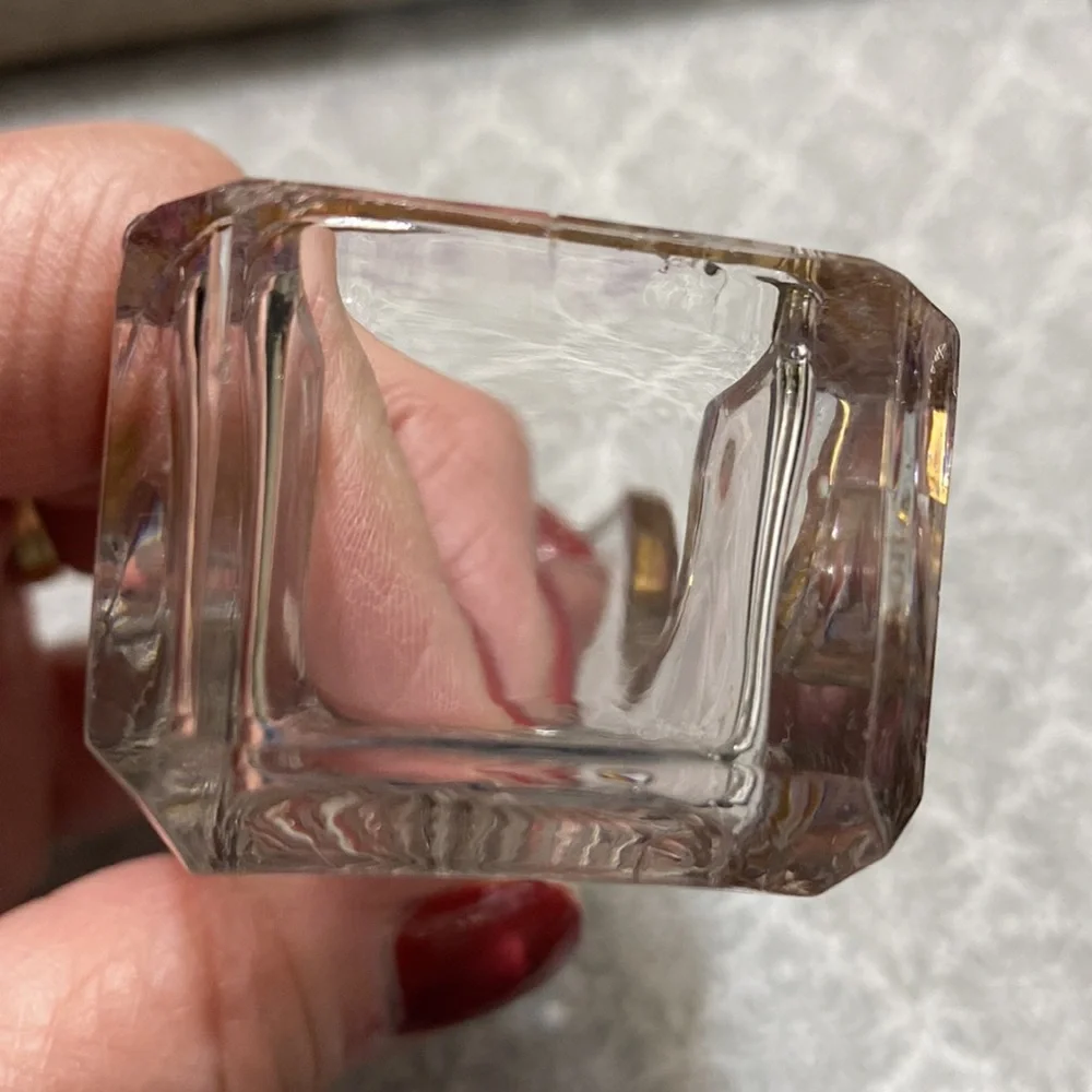 Clear Glass Antique EAPG Toothpick Match Holder!